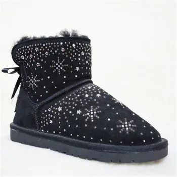 Blingling Women Shoes 2020 Genuine Cowhide Leather 100% Natural Fur Shoes Women Snow Boots Women Boots Warm Winter Boots 
Blingling Women Shoes 2020 Genuine Cowhide Leather 100% Natural Fur Shoes Women Snow Boots Women Boots Warm Winter Boots