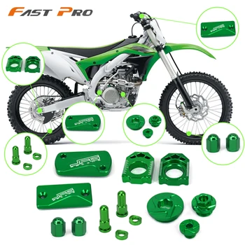 Motorcycle Brake Fluid Reservoir Cover Axle Block Timing Plugs Set For KAWASAKI KX250F 2011-2016 KX450F 2009-2016 KLX450R 08-15
Motorcycle Brake Fluid Reservoir Cover Axle Block Timing Plugs Set For KAWASAKI KX250F 2011-2016 KX450F 2009-2016 KLX450R 08-15