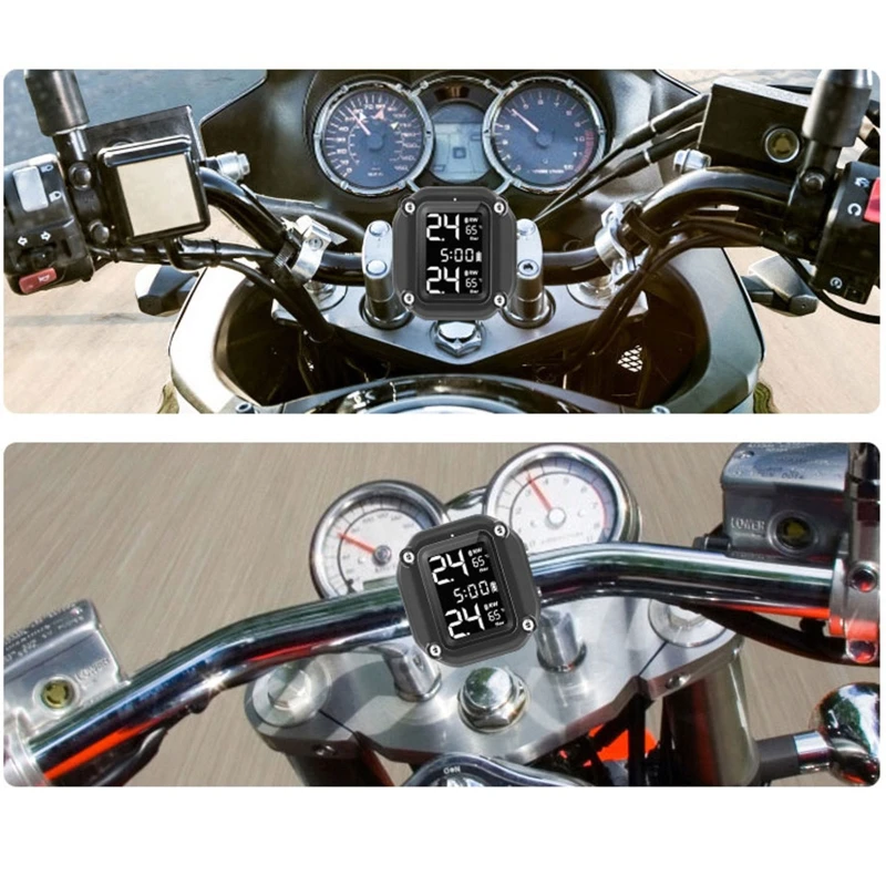 Motorcycle High-precision Tire Pressure Monitor Wireless Monitoring System Waterproof Cordless High Accurancy Real-time
Motorcycle High-precision Tire Pressure Monitor Wireless Monitoring System Waterproof Cordless High Accurancy Real-time