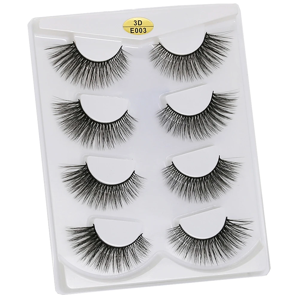 WOMELL 3D Mink 4Pairs False Eyelashes Natural/Thick Long Eye Lashes Wispy Makeup Beauty Extension Tools
WOMELL 3D Mink 4Pairs False Eyelashes Natural/Thick Long Eye Lashes Wispy Makeup Beauty Extension Tools