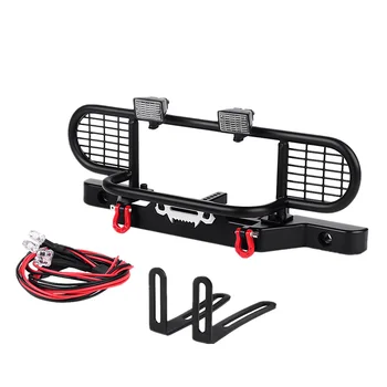 for TRX4 Metal Front Camel Trophy Bumper with Light for 1/10 RC Crawler Car Traxxas TRX4 TRX-4 Defender
for TRX4 Metal Front Camel Trophy Bumper with Light for 1/10 RC Crawler Car Traxxas TRX4 TRX-4 Defender