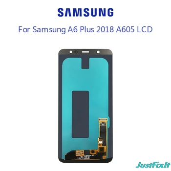 SUPER AMOLED LCD For A6 Plus A6050 LCD A605F Display For Samsung Galaxy A6plus 2018 A605 Display Touch Screen Digitizer Assembly
SUPER AMOLED LCD For A6 Plus A6050 LCD A605F Display For Samsung Galaxy A6plus 2018 A605 Display Touch Screen Digitizer Assembly