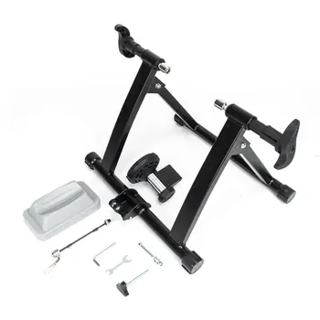 US Fixed Non-linear Control Magnetic Reluctance Bike Trainer with Front Wheel Riser Block and Quick Dem
US Fixed Non-linear Control Magnetic Reluctance Bike Trainer with Front Wheel Riser Block and Quick Dem