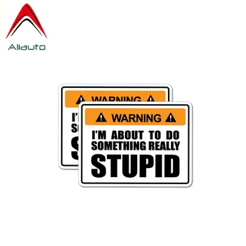 Aliauto 2 X Warning Car Personality Sticker Something Really Stupid Cover Scratch Decal Accessories PVC for Toyota Opel,10cm*7cm
Aliauto 2 X Warning Car Personality Sticker Something Really Stupid Cover Scratch Decal Accessories PVC for Toyota Opel,10cm*7cm