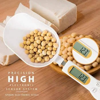 Digital Scale Spoon LCD Display Kitchen Spoon Scale 500g/0.1g Electronic Measuring Spoon Scales with 3 Detachable Weighing Spoon
Digital Scale Spoon LCD Display Kitchen Spoon Scale 500g/0.1g Electronic Measuring Spoon Scales with 3 Detachable Weighing Spoon