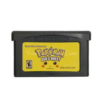 For Nintendo GBA Video Game Cartridge Console Card Poke Series Ash's Quest English Language US Version
For Nintendo GBA Video Game Cartridge Console Card Poke Series Ash's Quest English Language US Version