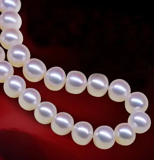 Wholesale 10-11mm Natural White Pearl Necklace 18 Inch 14k Gold Clasp
Wholesale 10-11mm Natural White Pearl Necklace 18 Inch 14k Gold Clasp