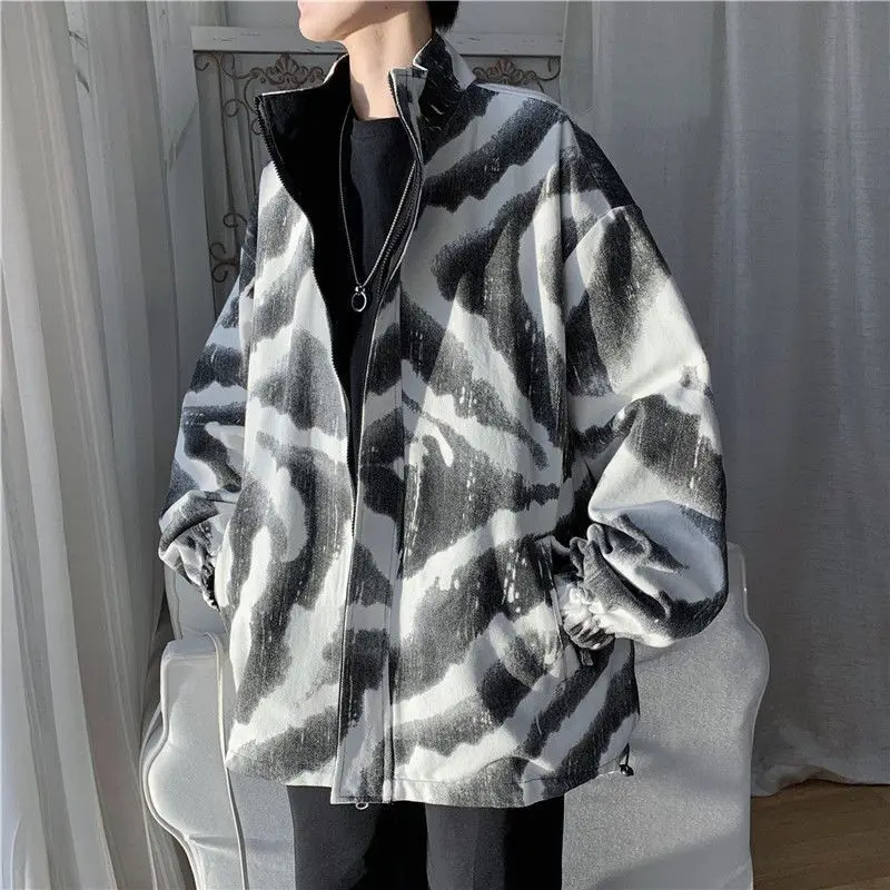 Men's Two-sided Casual Jacket Korean Fashion Loose Harajuku Streetwear Hip-hop Student Jacket Retro Striped Couple Jacket
Men's Two-sided Casual Jacket Korean Fashion Loose Harajuku Streetwear Hip-hop Student Jacket Retro Striped Couple Jacket