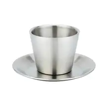 40%HOT2Pcs Stainless Steel Thermal Coffee Mug Cappuccino Latte Drinking Cup Saucer Set
40%HOT2Pcs Stainless Steel Thermal Coffee Mug Cappuccino Latte Drinking Cup Saucer Set
