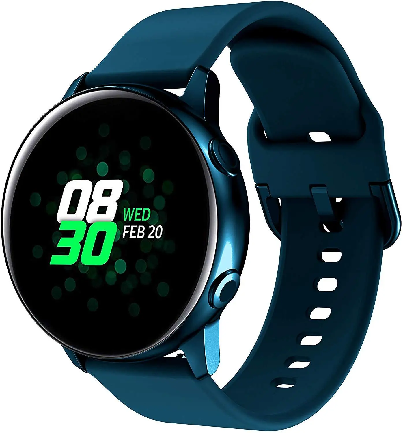 Ремешок силиконовый для наручных часов браслет Samsung Galaxy watch 46 мм 42 Active2 Active1 Gear S3