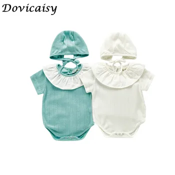 Summer newborn bodysuit children's clothing white green knitted thin section sleeveless triangular bodysuit climbing clothes 
Summer newborn bodysuit children's clothing white green knitted thin section sleeveless triangular bodysuit climbing clothes