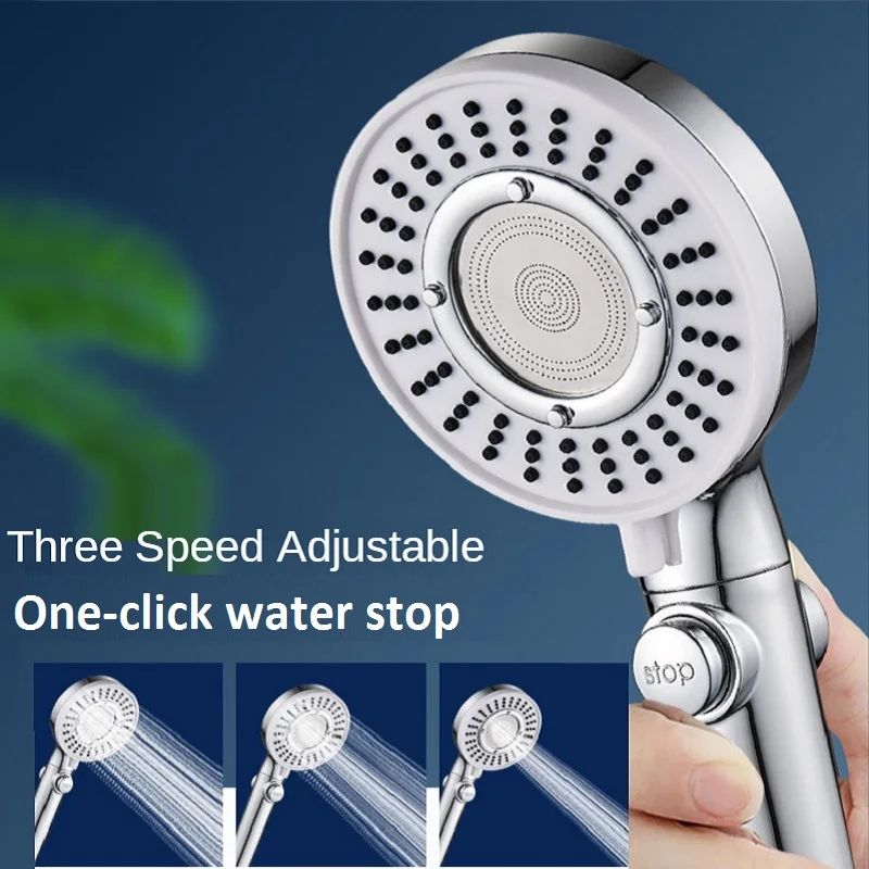 Detachable Handheld Shower Head Hotel Household Three-Speed Outlet Mode Adjustable One-Button Water Stop Bathroom Accessories
Detachable Handheld Shower Head Hotel Household Three-Speed Outlet Mode Adjustable One-Button Water Stop Bathroom Accessories