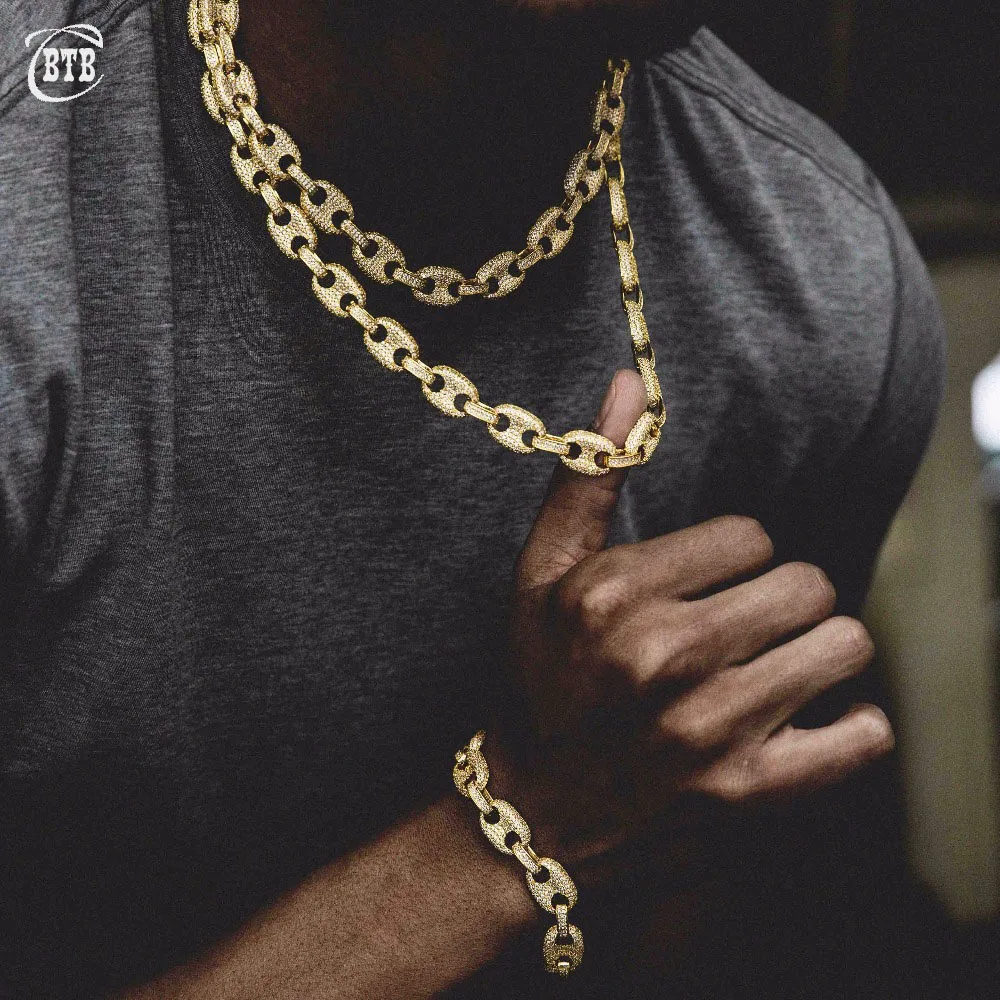 Hip Hop Iced Out Micro Pave CZ Charm Chain Silver Gold Necklace Men 18 22 inch Luxury Jewelry Brand 
Hip Hop Iced Out Micro Pave CZ Charm Chain Silver Gold Necklace Men 18 22 inch Luxury Jewelry Brand