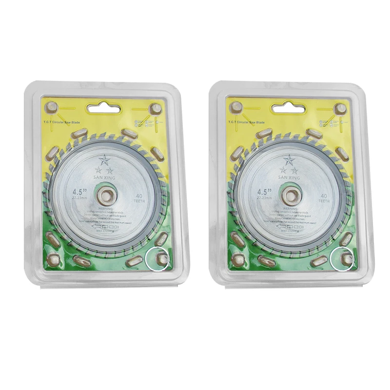 1pc 4.5inch/115mm 40 Teeth Carbide Circular Saw Blade Disc Cutter Cutting Wood For Angle Grinder Saw Disc Saw Blade Wood Cutter