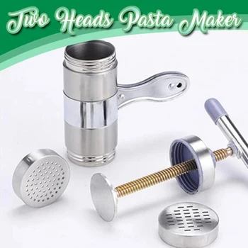 Instant Pasta Maker Stainless Steel Manual Noodle Maker Press Pasta Machine Kitchenware VJ-Drop
Instant Pasta Maker Stainless Steel Manual Noodle Maker Press Pasta Machine Kitchenware VJ-Drop