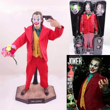 Movie Joker Figure Anime Toy HC 1/6 Clown Comedian Jacques Phoenix Head Sculpt Full Set Action Figure Collectable Model Toy
Movie Joker Figure Anime Toy HC 1/6 Clown Comedian Jacques Phoenix Head Sculpt Full Set Action Figure Collectable Model Toy