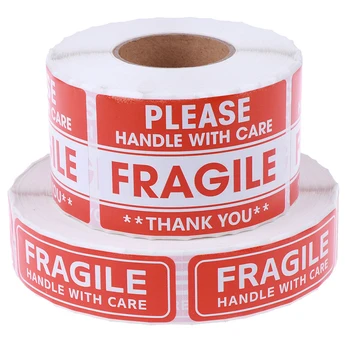 1000Pcs/Roll Fragile Shipping Mailing Handle With Care Stickers Warning Sticker 51mm x 76mm or Warning Label Sticker
1000Pcs/Roll Fragile Shipping Mailing Handle With Care Stickers Warning Sticker 51mm x 76mm or Warning Label Sticker