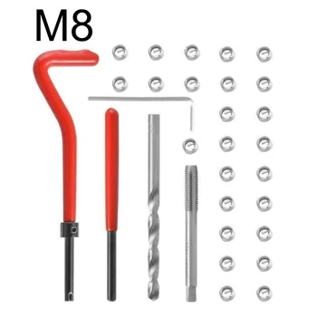 Auto Pro Coils Repairing Tools M8 Metric Thread Repair Insert Kit For Helicoil Sheet Metal Tool Set Accessory
Auto Pro Coils Repairing Tools M8 Metric Thread Repair Insert Kit For Helicoil Sheet Metal Tool Set Accessory