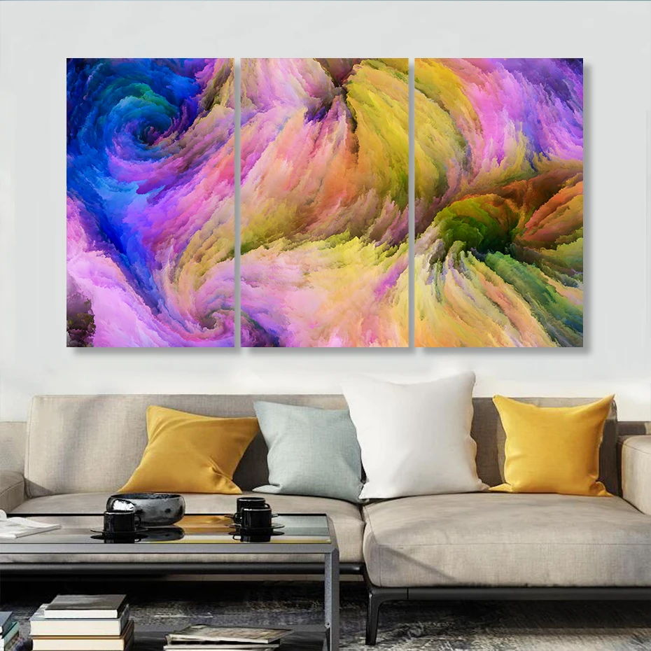 3 Panels Abstract Composition of Flowing Paint Pattern Canvas Wood Frame Posters Prints Wall Art Pictures Living Room Home Decor
3 Panels Abstract Composition of Flowing Paint Pattern Canvas Wood Frame Posters Prints Wall Art Pictures Living Room Home Decor