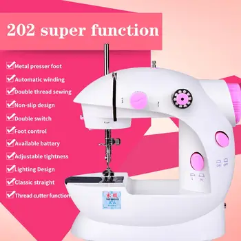 Portable Hand-Held Sewing Machine Mini Electric ABS Small Sewing Machine Desktop Multifunctional Single Needle Handheld Useful
Portable Hand-Held Sewing Machine Mini Electric ABS Small Sewing Machine Desktop Multifunctional Single Needle Handheld Useful