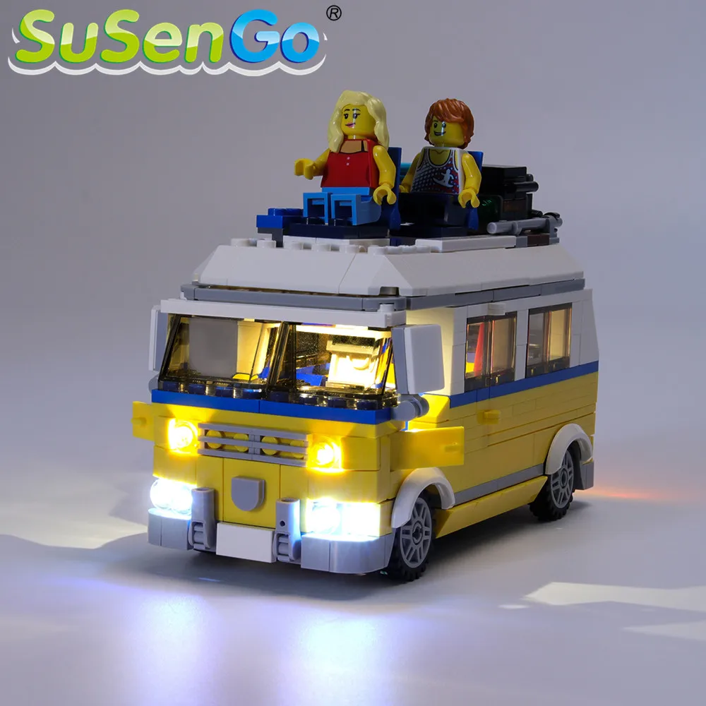 SuSenGo LED Light Set For Creator Sunshine Surfer Van Building Blocks Lighting Set Compatible with 31079 (Model Not Included)
SuSenGo LED Light Set For Creator Sunshine Surfer Van Building Blocks Lighting Set Compatible with 31079 (Model Not Included)