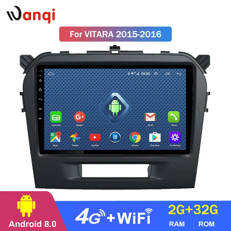 Android 8.0 2+32G wifi and 4G 2.5D full touch screen for Suzuki Vitara 2015 2016 support Wifi SWC OBD rear camera radio dvd
Android 8.0 2+32G wifi and 4G 2.5D full touch screen for Suzuki Vitara 2015 2016 support Wifi SWC OBD rear camera radio dvd