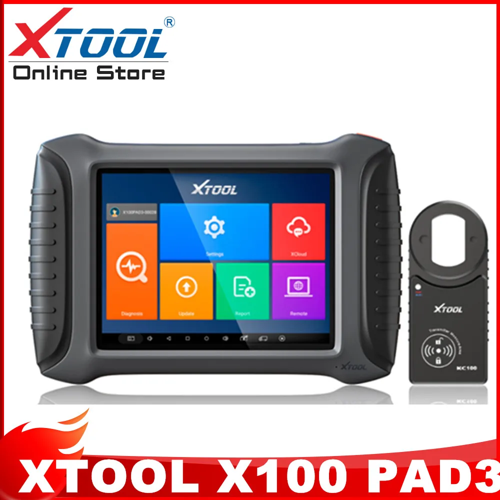 XTOOL X100 PAD3 Auto Key programmer X100 PAD Elite for Toyota All key lost Odometer Adjustment OBD2 Car Diagnostic Tool
XTOOL X100 PAD3 Auto Key programmer X100 PAD Elite for Toyota All key lost Odometer Adjustment OBD2 Car Diagnostic Tool