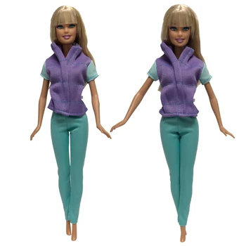 NK One Pcs 2020 Doll Dress Handmade Clothes Fashion Casual Suit For Barbie Doll Accessories Child Toys Girls'Gift 278E 12X 
NK One Pcs 2020 Doll Dress Handmade Clothes Fashion Casual Suit For Barbie Doll Accessories Child Toys Girls'Gift 278E 12X