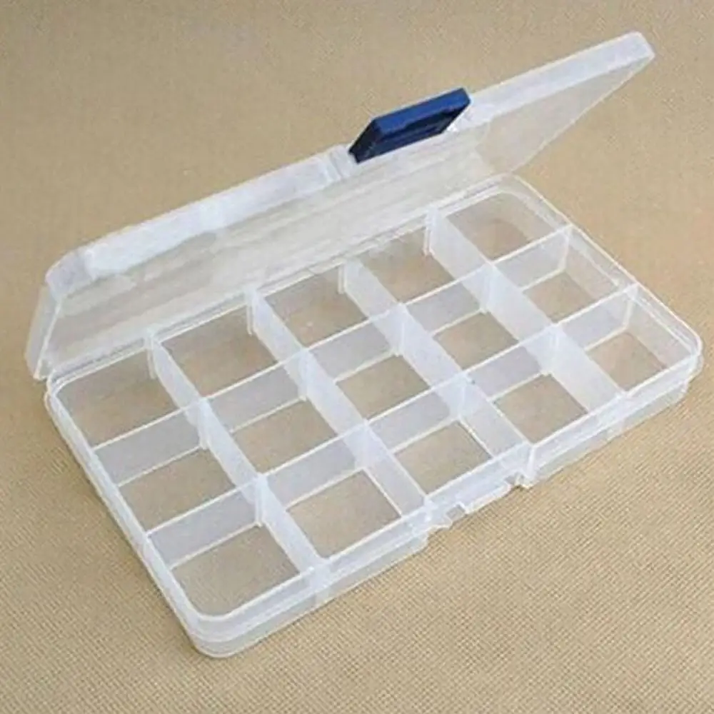 10/15/24 Grids Adjustable Transparent Plastic Storage Box for Small Component Jewelry Tool Box Bead Pills Organizer Nail Art Cas
10/15/24 Grids Adjustable Transparent Plastic Storage Box for Small Component Jewelry Tool Box Bead Pills Organizer Nail Art Cas