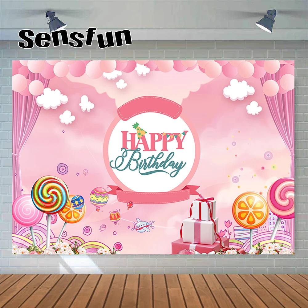 Sensfun розовый леденец Конфеты Фотофон для фотостудии
Sensfun розовый леденец Конфеты Фотофон для фотостудии