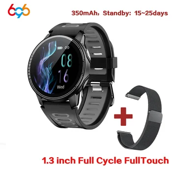 L6 IP68 Waterproof Smartwatch Fitness Tracker Heart Rate Monitor Smart Whatch Men Women Smart Watch For Android IOS Wristband M5
L6 IP68 Waterproof Smartwatch Fitness Tracker Heart Rate Monitor Smart Whatch Men Women Smart Watch For Android IOS Wristband M5