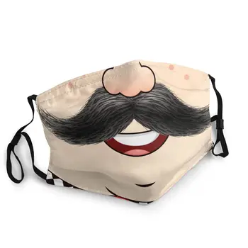 Funny Chef Face Mustache Reusable Mouth Face Mask Pattern Dust Mask Protection Mask Respirator Mouth Muffle
Funny Chef Face Mustache Reusable Mouth Face Mask Pattern Dust Mask Protection Mask Respirator Mouth Muffle