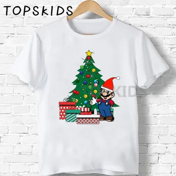 2019 Children Super Mario Bros/Luigi With Christmas Tree Cartoon T-shirts Boys&Girls Baby Tops Kids Short Sleeve T shirt,HKP5524
2019 Children Super Mario Bros/Luigi With Christmas Tree Cartoon T-shirts Boys&Girls Baby Tops Kids Short Sleeve T shirt,HKP5524