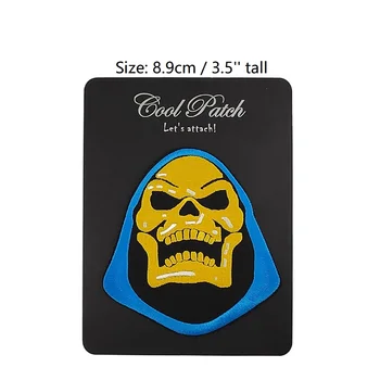 3.5'' Skeletor Embroidered He Man Masters of the Universe Embroidered iron on sew on patch
3.5'' Skeletor Embroidered He Man Masters of the Universe Embroidered iron on sew on patch
