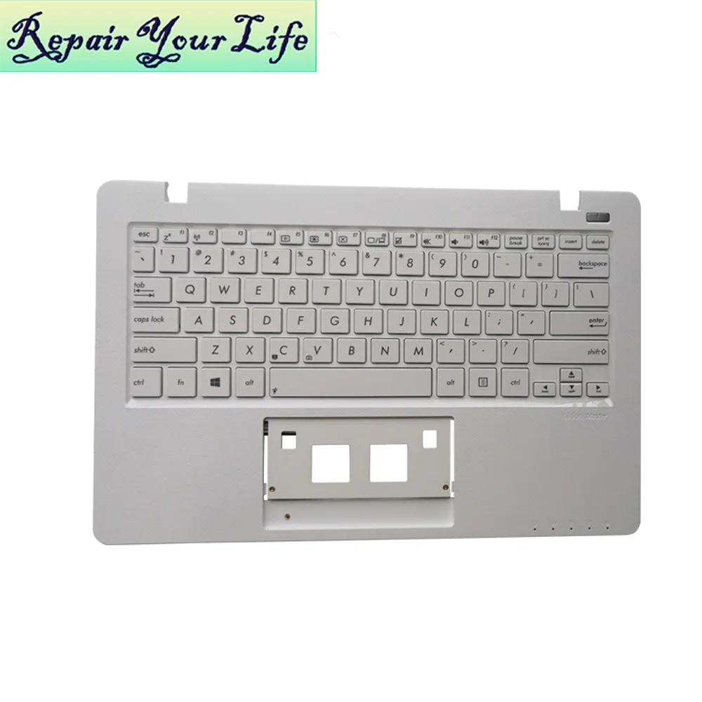 

US English laptops touchpad keyboard for ASUS X200 X200C X200CA F200 R202 X200LA qwerty keyboards white notebook 0KNB0 1124US00