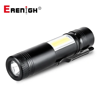 Mini Q5 COB LED Flashlight Waterproof Portable Handheld Camping Lantern AA 14500 Battery 4 Mode Camping Hunting Working Torch
Mini Q5 COB LED Flashlight Waterproof Portable Handheld Camping Lantern AA 14500 Battery 4 Mode Camping Hunting Working Torch