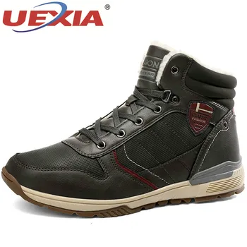 UEXIA Fashion Outdoor Sport Walking Men's Boots High Quality Plush Warm Ankle Snow Warm Fur Mens Shoes Winter Sneakers Size 46
UEXIA Fashion Outdoor Sport Walking Men's Boots High Quality Plush Warm Ankle Snow Warm Fur Mens Shoes Winter Sneakers Size 46