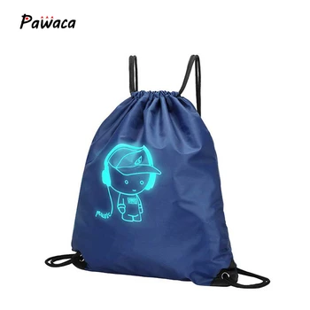 Light Weight Foldable Noctilucent Cartoon Drawstring Bundle Pocket Bags Waterproof Climbing Rope Bag Outdoor Travel Backpack 
Light Weight Foldable Noctilucent Cartoon Drawstring Bundle Pocket Bags Waterproof Climbing Rope Bag Outdoor Travel Backpack