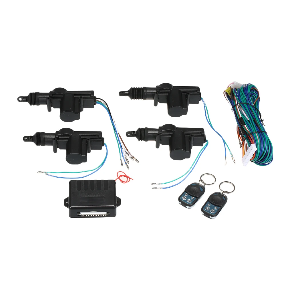 4 Door Lock Actuator Universal Car Door Lock Keyless Entry System Remote Central Control
4 Door Lock Actuator Universal Car Door Lock Keyless Entry System Remote Central Control