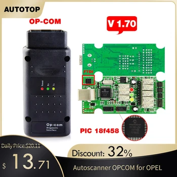 Best OP COM ODB 2 V1.70 OP COM V5 Autoscanner OPCOM for OPEL Firmware V 1.70 With PIC18F458 OP-COM for Opel OP COM OBD2 Scanner
Best OP COM ODB 2 V1.70 OP COM V5 Autoscanner OPCOM for OPEL Firmware V 1.70 With PIC18F458 OP-COM for Opel OP COM OBD2 Scanner