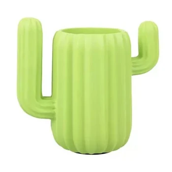 

Multifunction Cute Cactus Shaped netic Pen Holder Pencil Pot Home Office Desk Stationery Storage Box