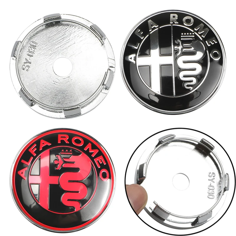 4Pcs 60mm with 56mm For Alfa Romeo Car Wheel Center Hub Cap Badge Sticker Wheel Dust-proof Covers Decal Car Styling Accessories
4Pcs 60mm with 56mm For Alfa Romeo Car Wheel Center Hub Cap Badge Sticker Wheel Dust-proof Covers Decal Car Styling Accessories