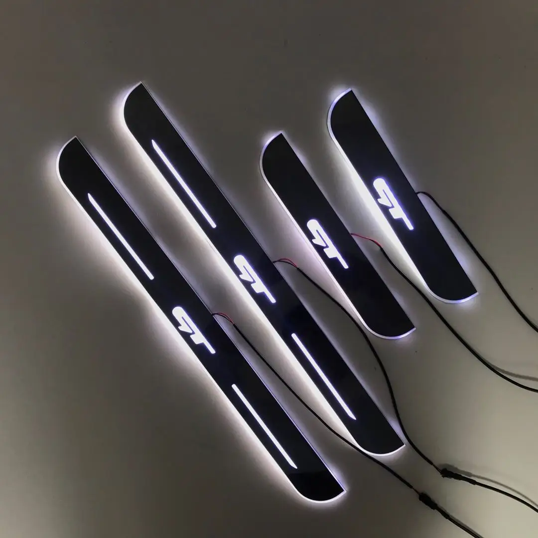 Led moving door scuff for Kia pro ceed GT special use dynamic door sill plate welcome lamp lining overlay Flow/fixed light
Led moving door scuff for Kia pro ceed GT special use dynamic door sill plate welcome lamp lining overlay Flow/fixed light