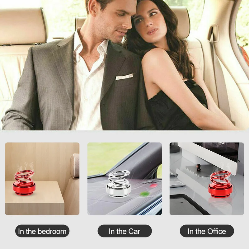 Manual Double Ring Rotating Car Aromatherapy Decoration Floating Car Perfume Car Air Freshener Car Smell Home Office Accessories
Manual Double Ring Rotating Car Aromatherapy Decoration Floating Car Perfume Car Air Freshener Car Smell Home Office Accessories