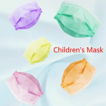50pcs/box Children's Disposable Solid Color Mask Dustproof with Ear-hook Mask Three-layer Student and Children's Mask
50pcs/box Children's Disposable Solid Color Mask Dustproof with Ear-hook Mask Three-layer Student and Children's Mask
