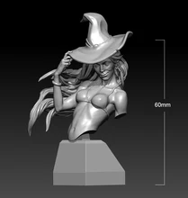 60mm Resin Model Beautiful Girl Bust Figure Unpainted No Color RW-254 
60mm Resin Model Beautiful Girl Bust Figure Unpainted No Color RW-254