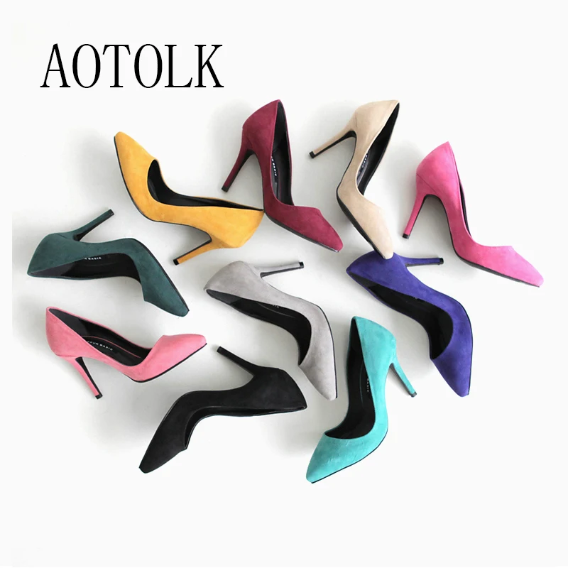 Heels Women Pumps Female High Heel Women Shoes Colorful Pointed Toe Solid Casual Shoes Dress Shoes New Arrival 2019 Plus Size DE 
Heels Women Pumps Female High Heel Women Shoes Colorful Pointed Toe Solid Casual Shoes Dress Shoes New Arrival 2019 Plus Size DE