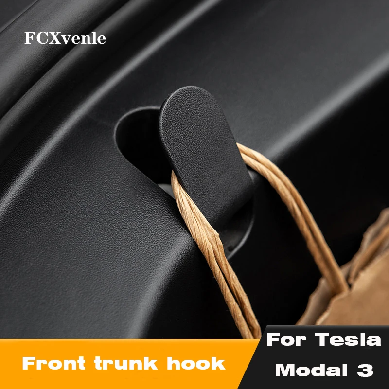 FCXvenle 2pcs Car Front Spare Box Hook Eject Clip Front Trunk Hooks for Tesla Model 3 2017-2020 Auto Interior Accessories
FCXvenle 2pcs Car Front Spare Box Hook Eject Clip Front Trunk Hooks for Tesla Model 3 2017-2020 Auto Interior Accessories