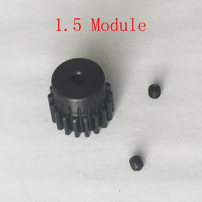 

60 Teeth 12mm 14mm 15mm 16mm 17mm 20mm Pilot Bore M5 Screw 40mm Step OD 1.5 Module 1.5M Straight Convex Pinion Spur Boss Gear
