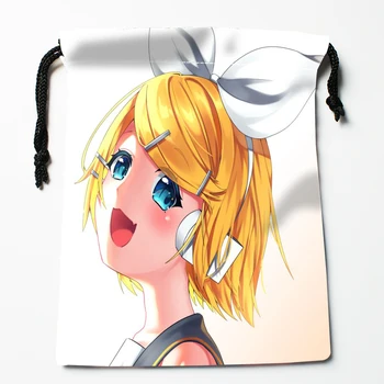 Best Sell Kagamine Rin Anime Drawstring Bags Print 18X22CM Soft Satin Fabric Resuable Storage Storage Clothes Bag Shoes Bags 
Best Sell Kagamine Rin Anime Drawstring Bags Print 18X22CM Soft Satin Fabric Resuable Storage Storage Clothes Bag Shoes Bags